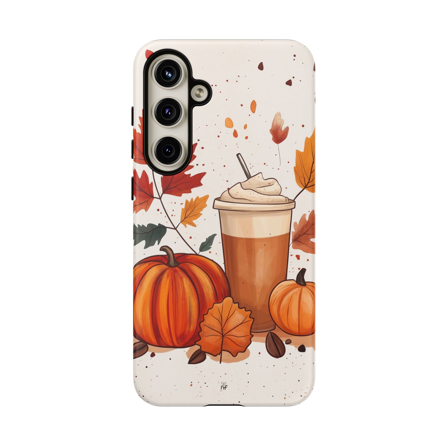 Cozy Autumn Pumpkin Spice Phone Case – Fall Design for iPhone, Samsung, Google Pixel
