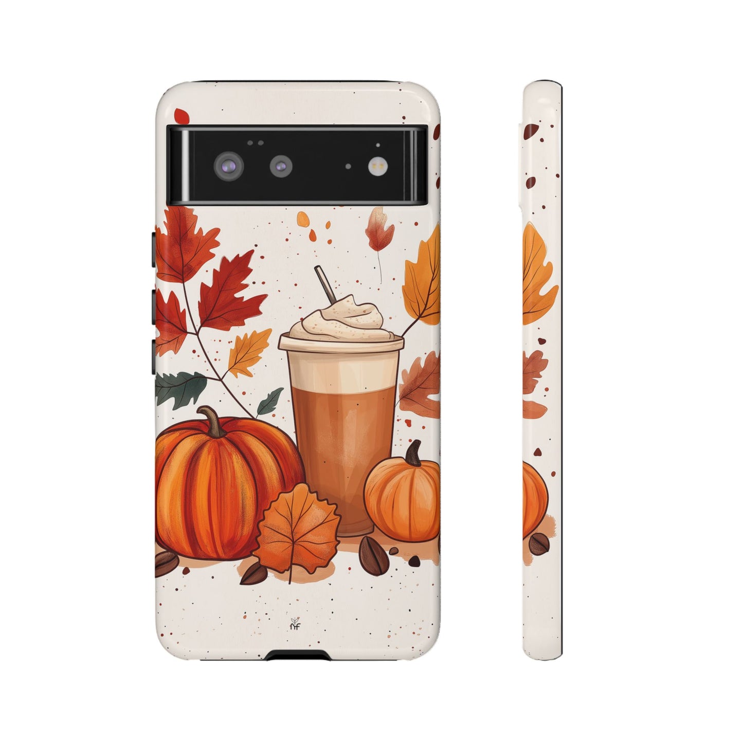 Cozy Autumn Pumpkin Spice Phone Case – Fall Design for iPhone, Samsung, Google Pixel