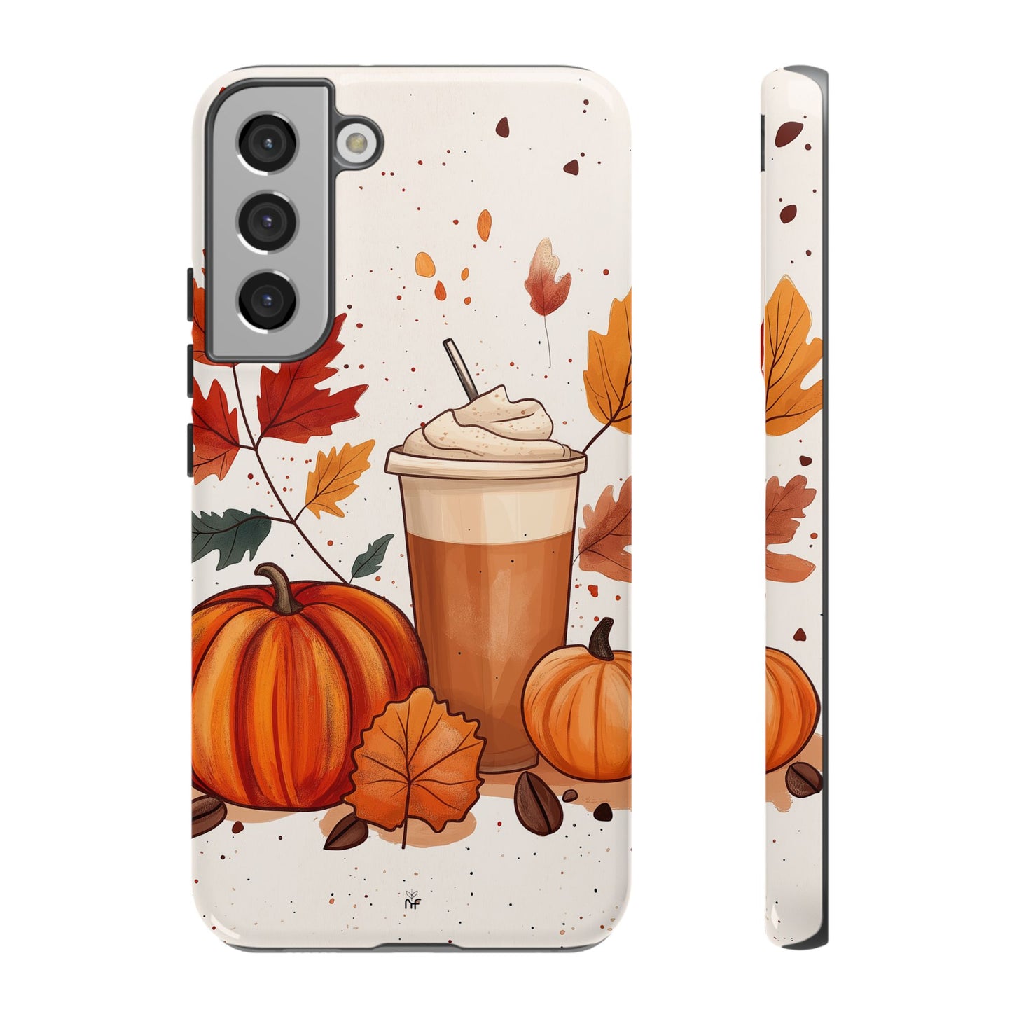 Cozy Autumn Pumpkin Spice Phone Case – Fall Design for iPhone, Samsung, Google Pixel