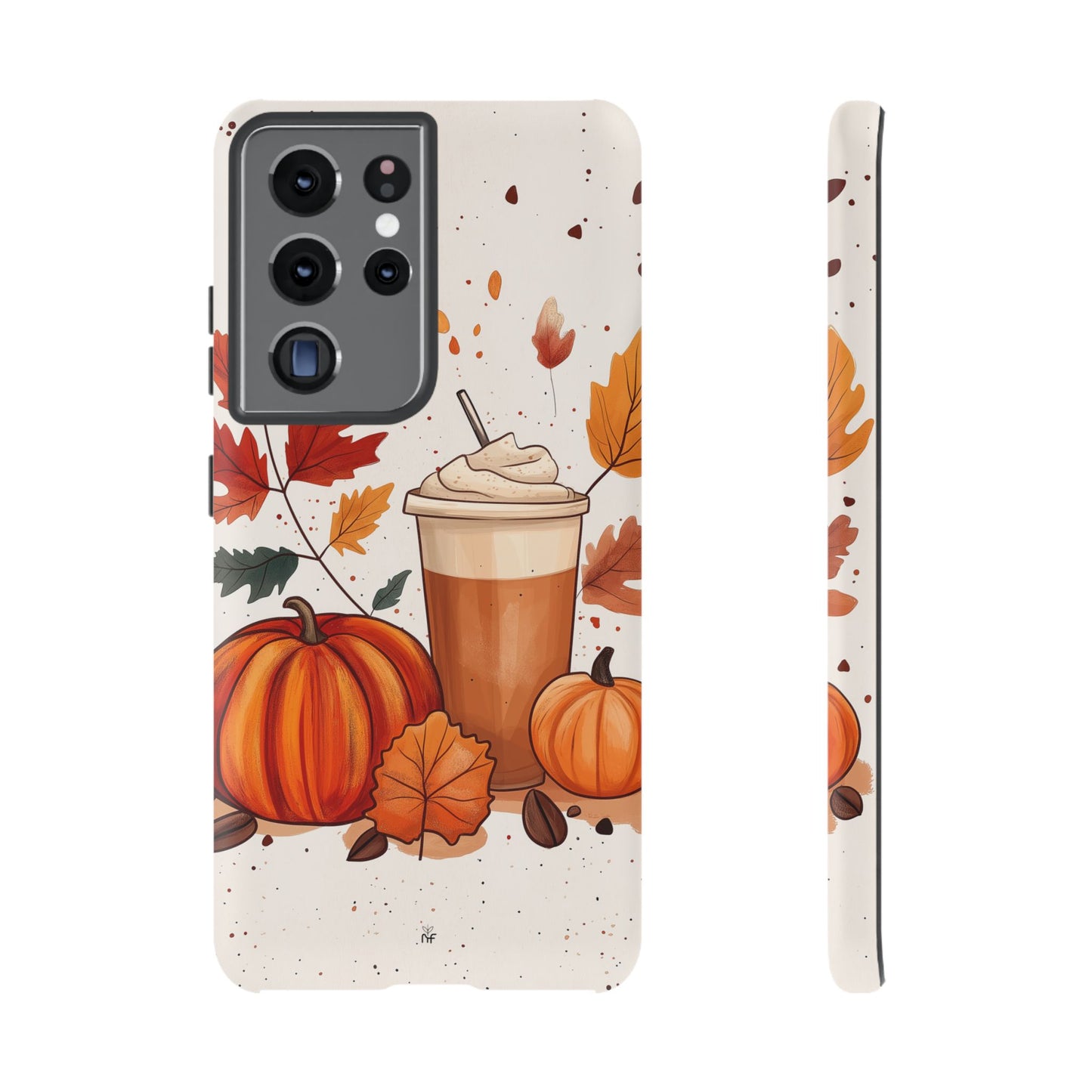 Cozy Autumn Pumpkin Spice Phone Case – Fall Design for iPhone, Samsung, Google Pixel