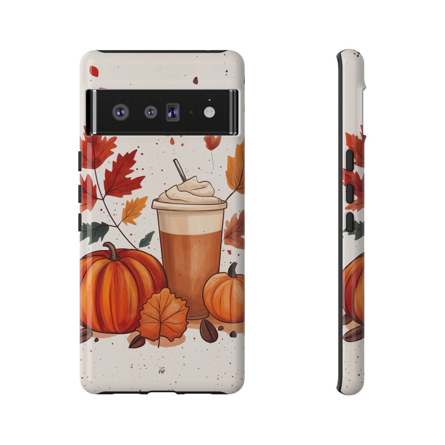 Cozy Autumn Pumpkin Spice Phone Case – Fall Design for iPhone, Samsung, Google Pixel