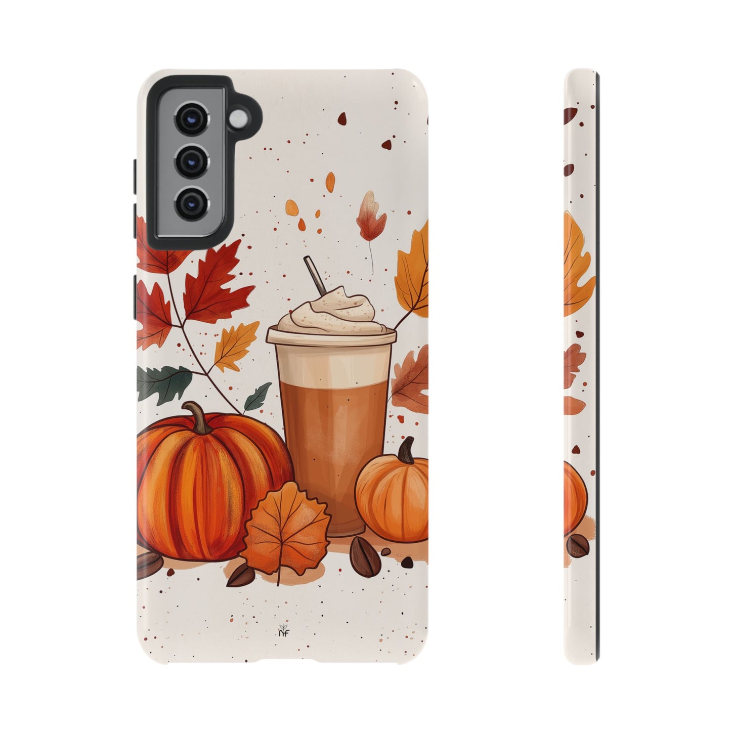 Cozy Autumn Pumpkin Spice Phone Case – Fall Design for iPhone, Samsung, Google Pixel