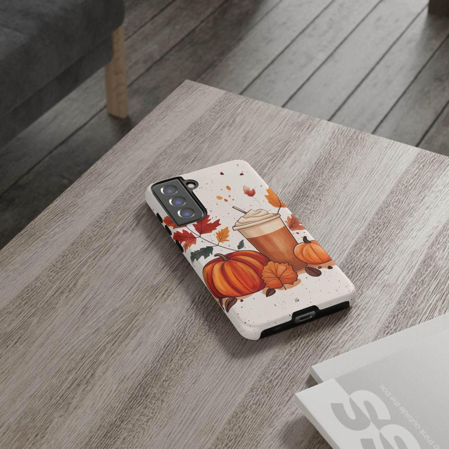 Cozy Autumn Pumpkin Spice Phone Case – Fall Design for iPhone, Samsung, Google Pixel