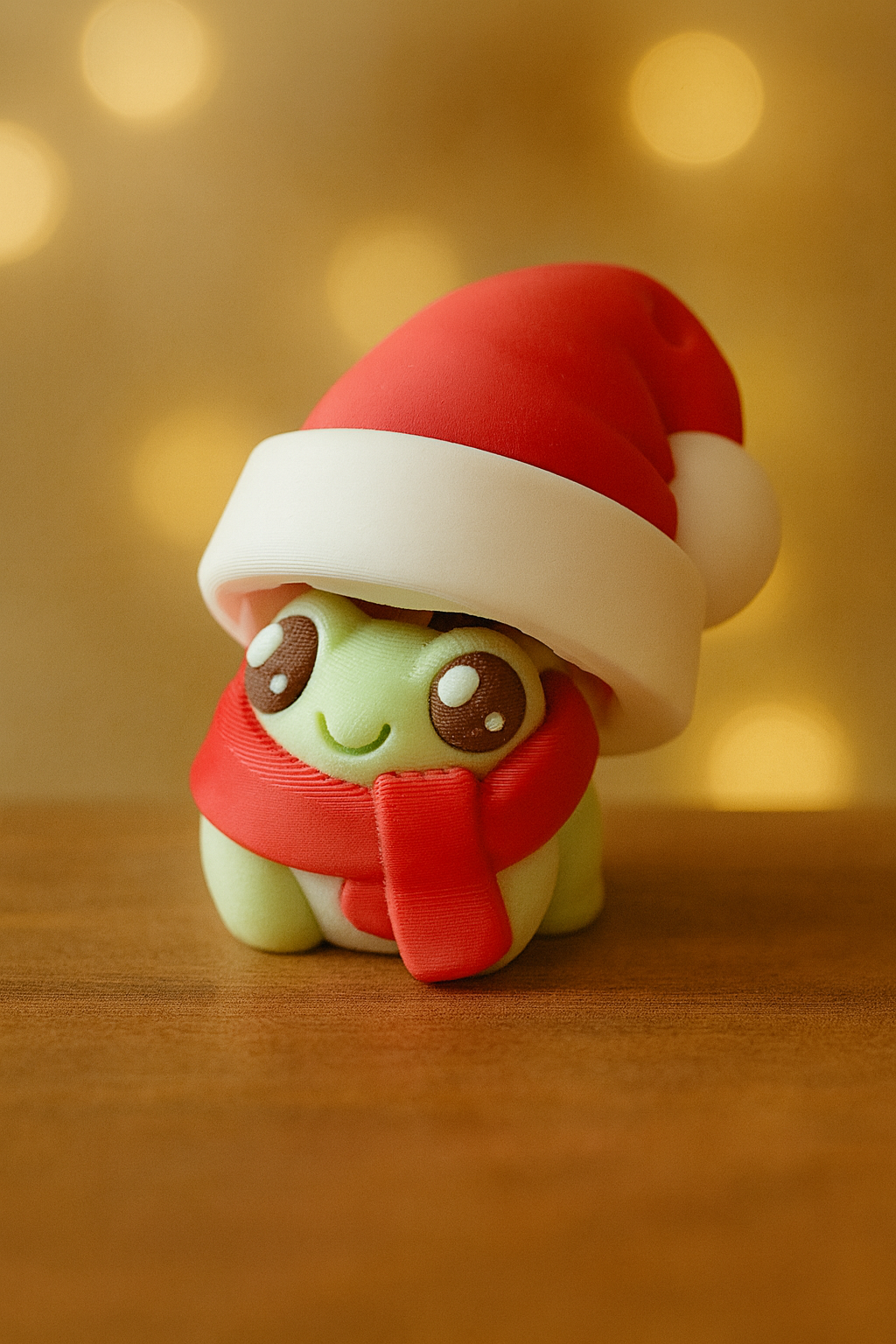 Limited Holiday Edition Christmas Clicker Fidget Toy – Santa, Gift Box & Elf 3D Printed Collectible Keychains | ASMR & Stress Relief