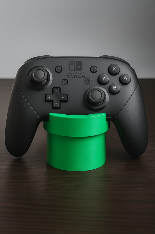 Mario Pipe Controller Stand – 3D Printed Holder for Switch 2