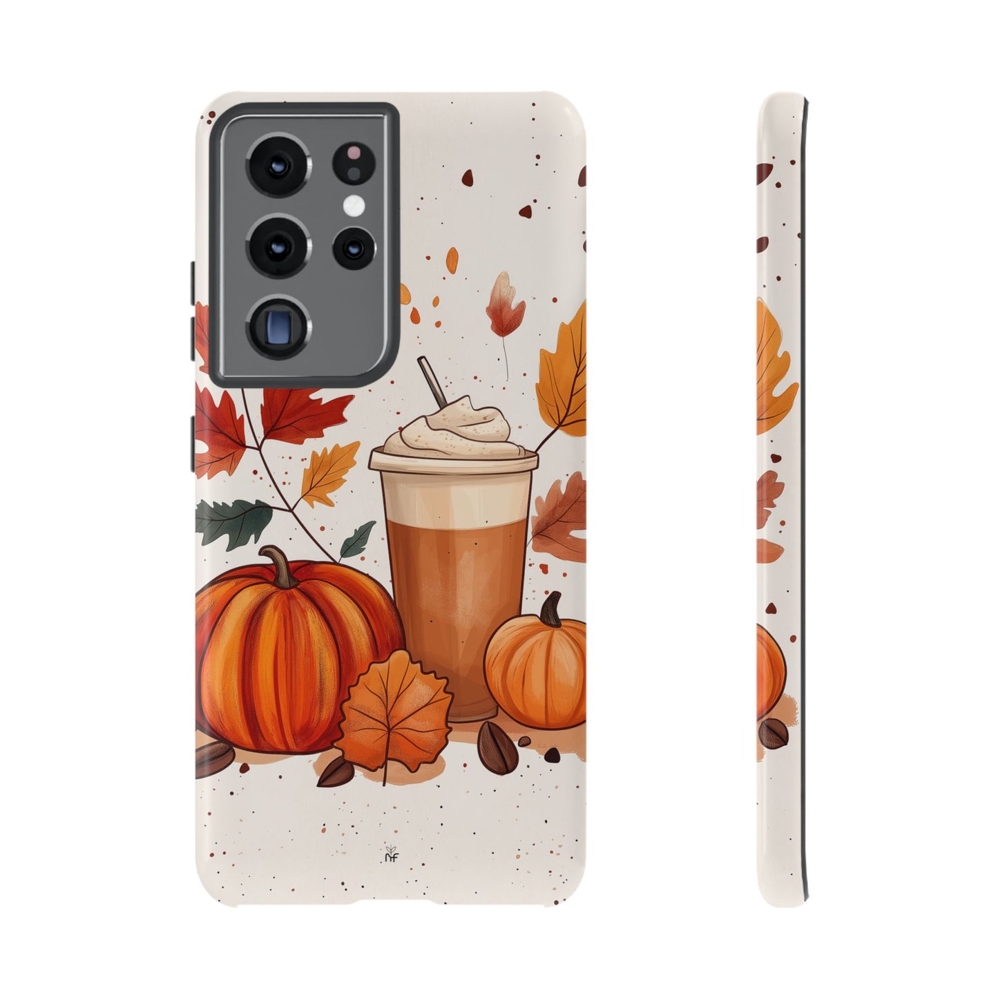 Cozy Autumn Pumpkin Spice Phone Case – Fall Design for iPhone, Samsung, Google Pixel
