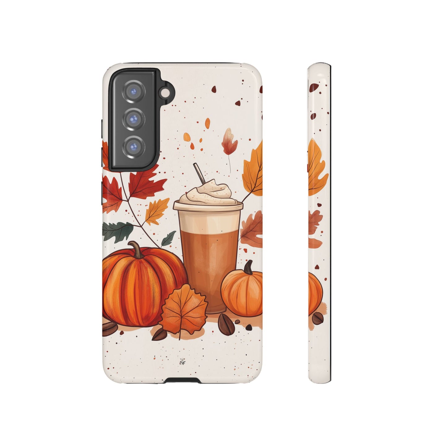 Cozy Autumn Pumpkin Spice Phone Case – Fall Design for iPhone, Samsung, Google Pixel