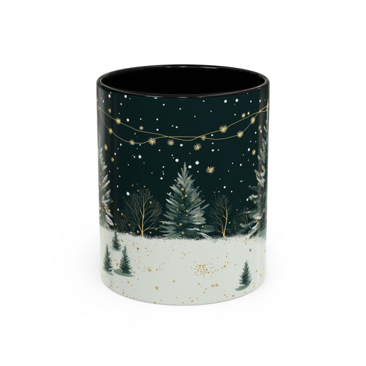 Winter Wonderland Coffee Mug - Cozy Hot Beverage Cup for Holidays, Christmas Gift, Winter Decor, Festive Mugs, Tea Lover's Delight