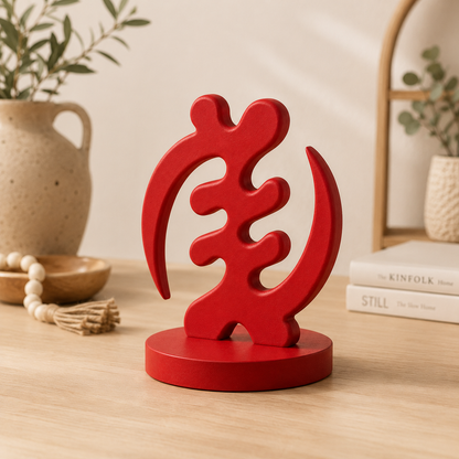 Gye Nyame Sculpture | Afrocentric Home Decor Statue