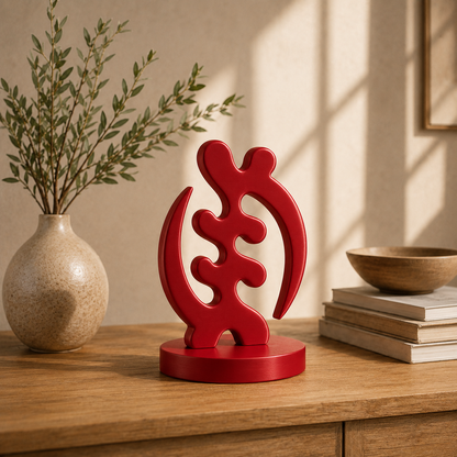 Gye Nyame Sculpture | Afrocentric Home Decor Statue
