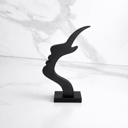 Modern Sculptural Glasses Holder Stand – Minimal Desk Eyewear Display